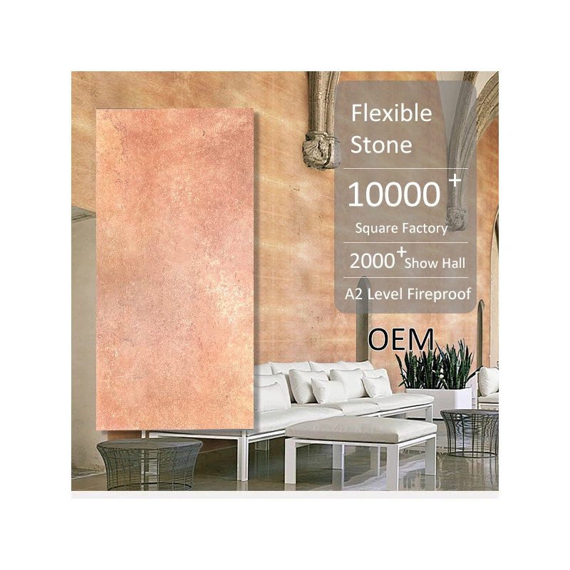 Natural Slate Stone Flexible Clay Wall Tile