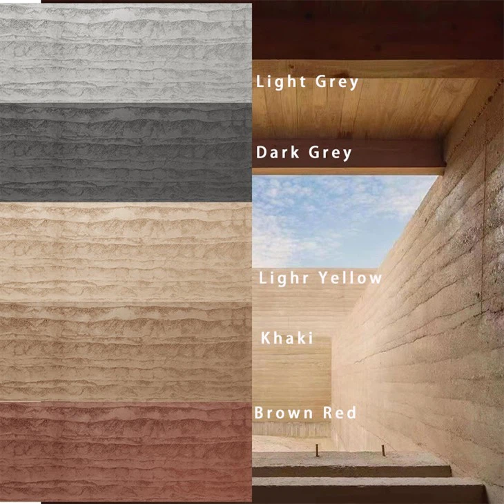 MCM Cave Rammed Earth Board Soft Stone Tiles