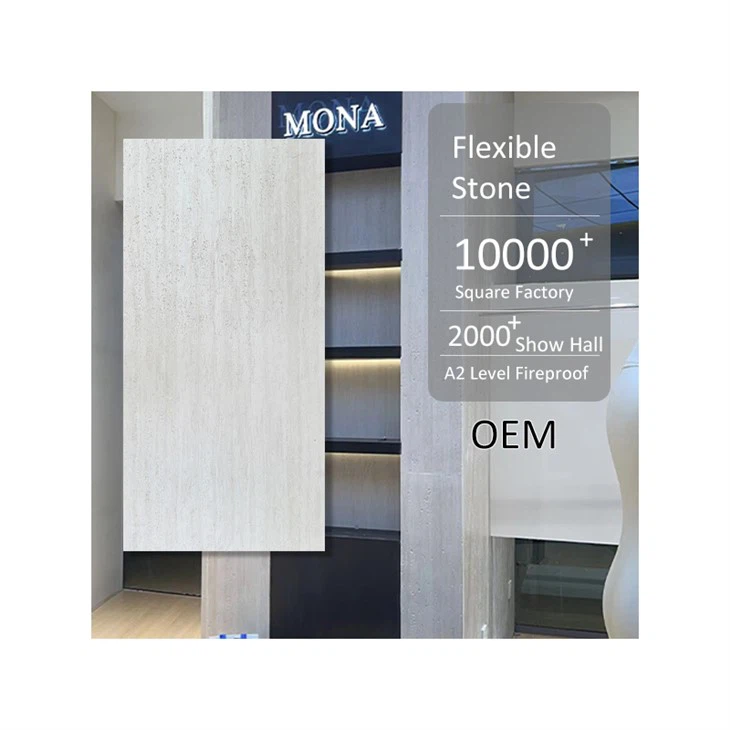 Romanite Travertile Flexible Stone Wall Tile