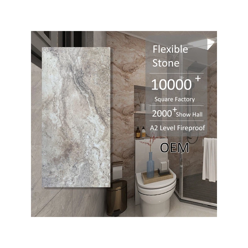 Flexible Travertine Tile Indoor Outdoor Panel