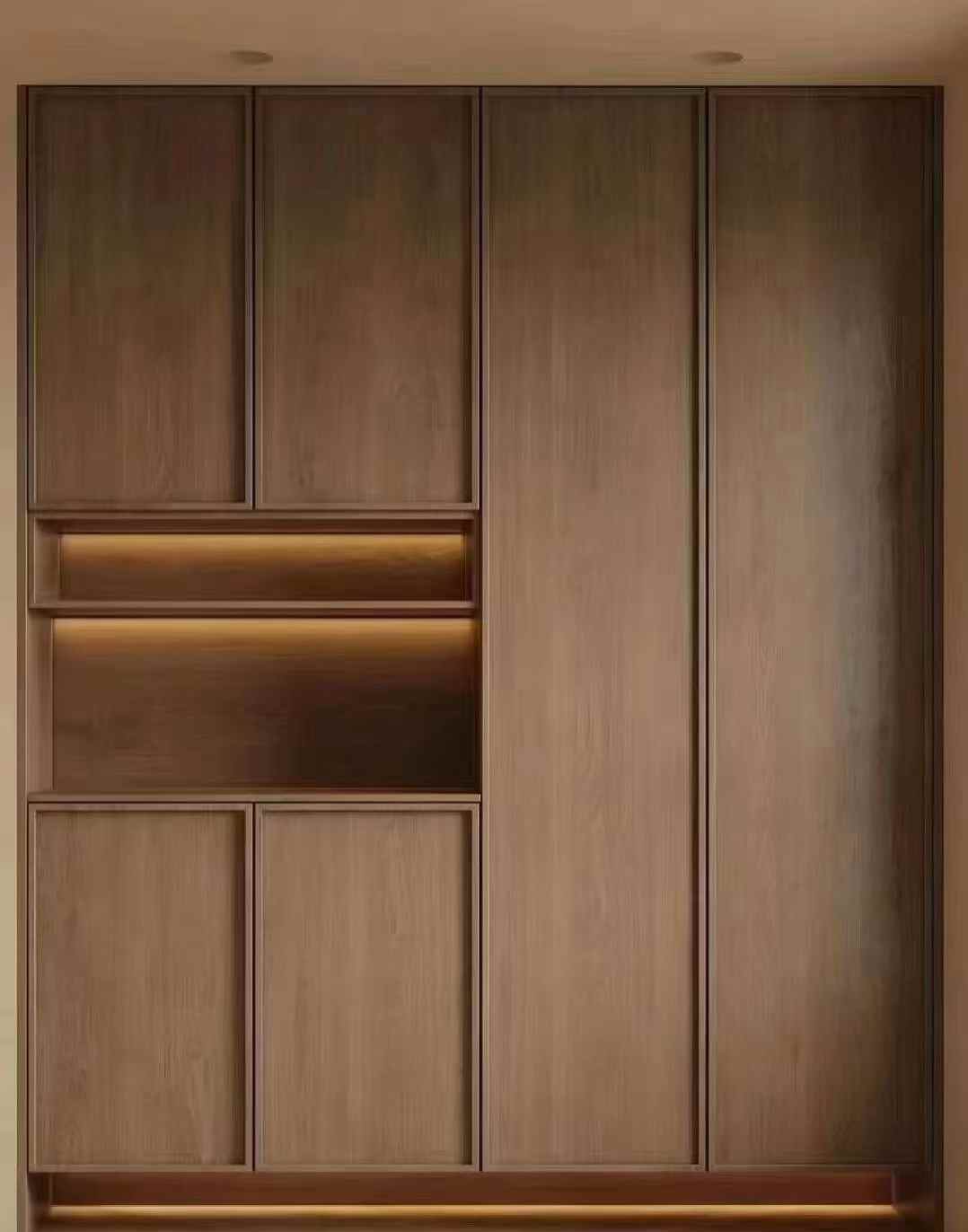 Wood Grain Wardrobe